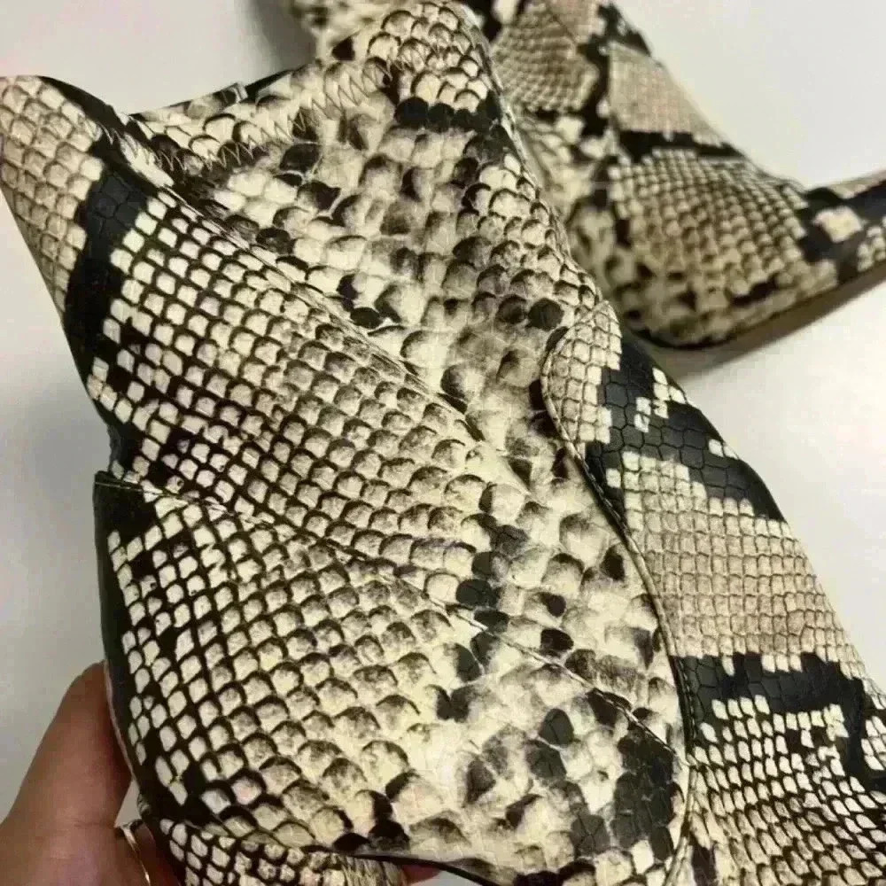 Call It Spring snakeskin booties - Picture 4 of 6